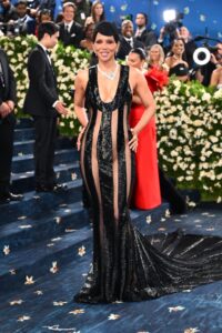Halle Berry attends the Metropolitan Museum of Art Costume Institute Benefit Gala 2025 in New York on Monday, May 5, 2025.