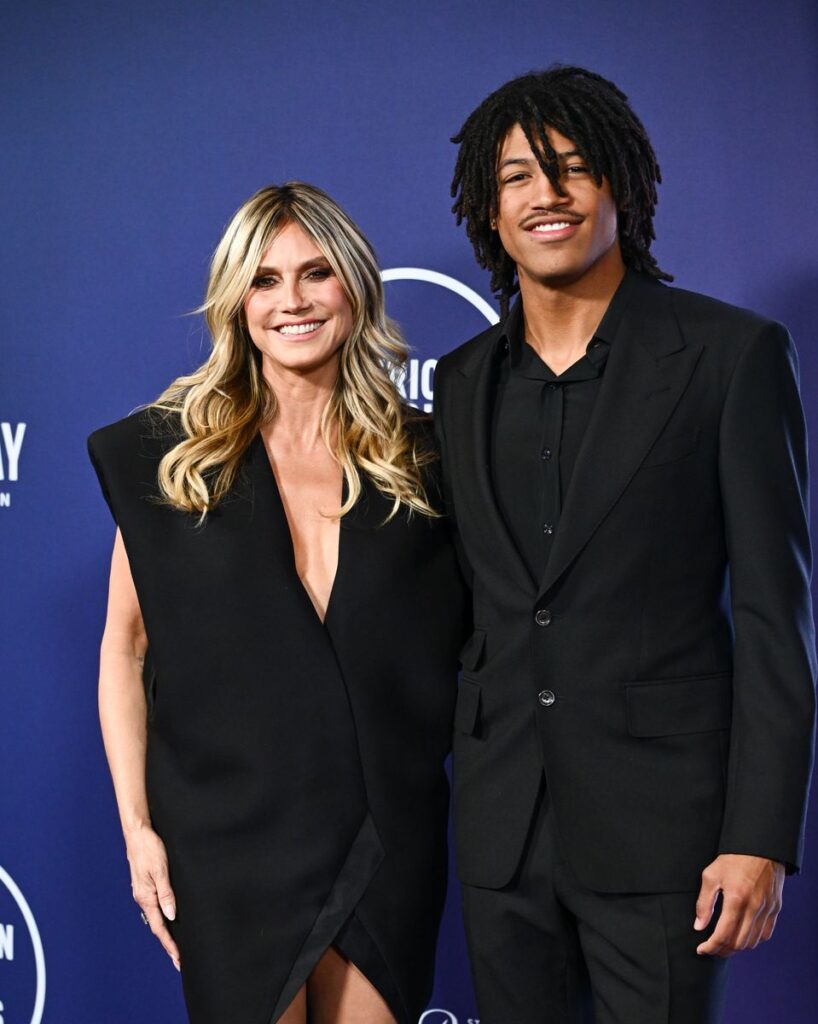 Heidi Klum, Henry Samuel at the 2025 American Music Awards held at the Fontainebleau Las Vegas on May 26, 2025 in Las Vegas, Nevada. (Photo by Brian Friedman/Penske Media via Getty Images)