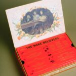A photo of McSweeney’s Quarterly 78, with the box flap open