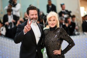 Hugh Jackman and Deborra-Lee Furness got married on April 11, 1996, at a church outside of Melbourne, Australia.