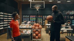 Kevin Durant next to IshowSpeed