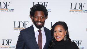 Photo of a man and woman at an LDF event.