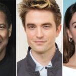 Denzel Washington, Robert Pattinson and Daisy Edgar-Jones