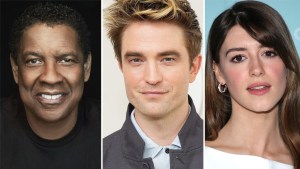 Denzel Washington, Robert Pattinson and Daisy Edgar-Jones