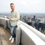 Mike "The Situation" Sorrentino at the Empire State Building.