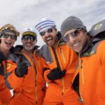 Cory Michael Smith, Steve Carell, Ramy Youssef, & Jason Schwartzman in Jesse Armstrong's 'Mountainhead' HBO movie