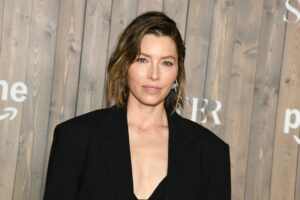Jessica Biel at Prime's "The Better Sister" premiere held at The Museum of Modern Art on May 20, 2025 in New York, New York. (Photo by Kristina Bumphrey/Variety via Getty Images)