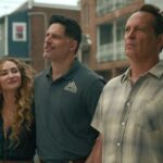 Drea de Matteo, Joe Manganiello, and Vince Vaugh in 'Nonnas'