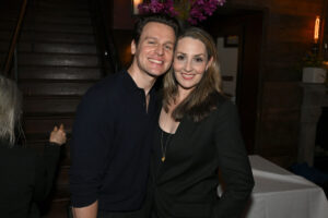 Jonathan Groff and Shannon Lewis