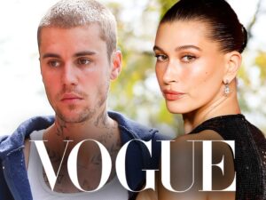 justin hailey bieber vogue getty comp
