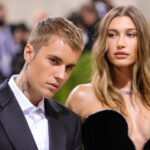 Justin Bieber's caption about wife Hailey Bieber's Vogue cover quickly became the focus of the story on Tuesday.
