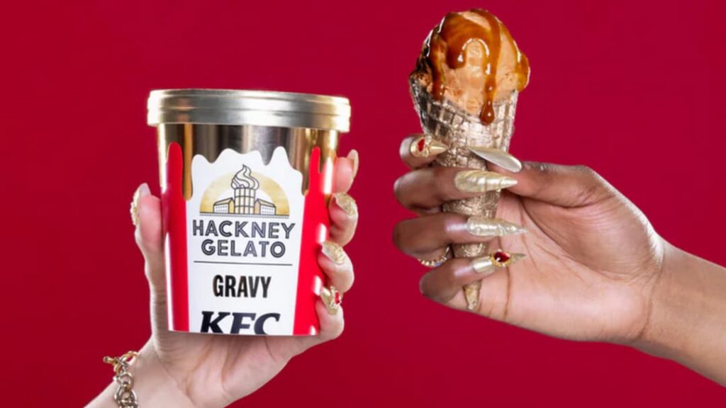 KFC is turning gravy into ice cream with wild new limited-time item