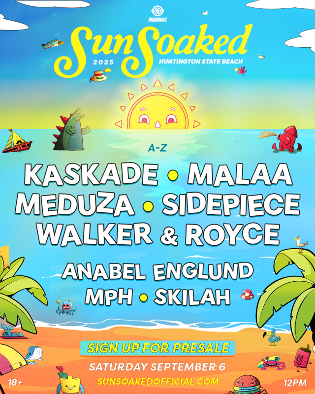 Kaskade Announces Return of Beachside Festival, Sun Soaked, After 7-Year Hiatus