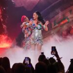 Katy Perry performing at her Las Vegas residency
