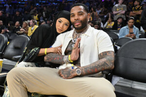 Celebrities At The Los Angeles Lakers Game