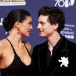 Timothee Chalamet and Kylie Jenner 70th David Di Donatello In Rome 9