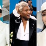 Actors Zendaya and Anna Sawai and stylist Law Roach at the 2025 Met Gala.