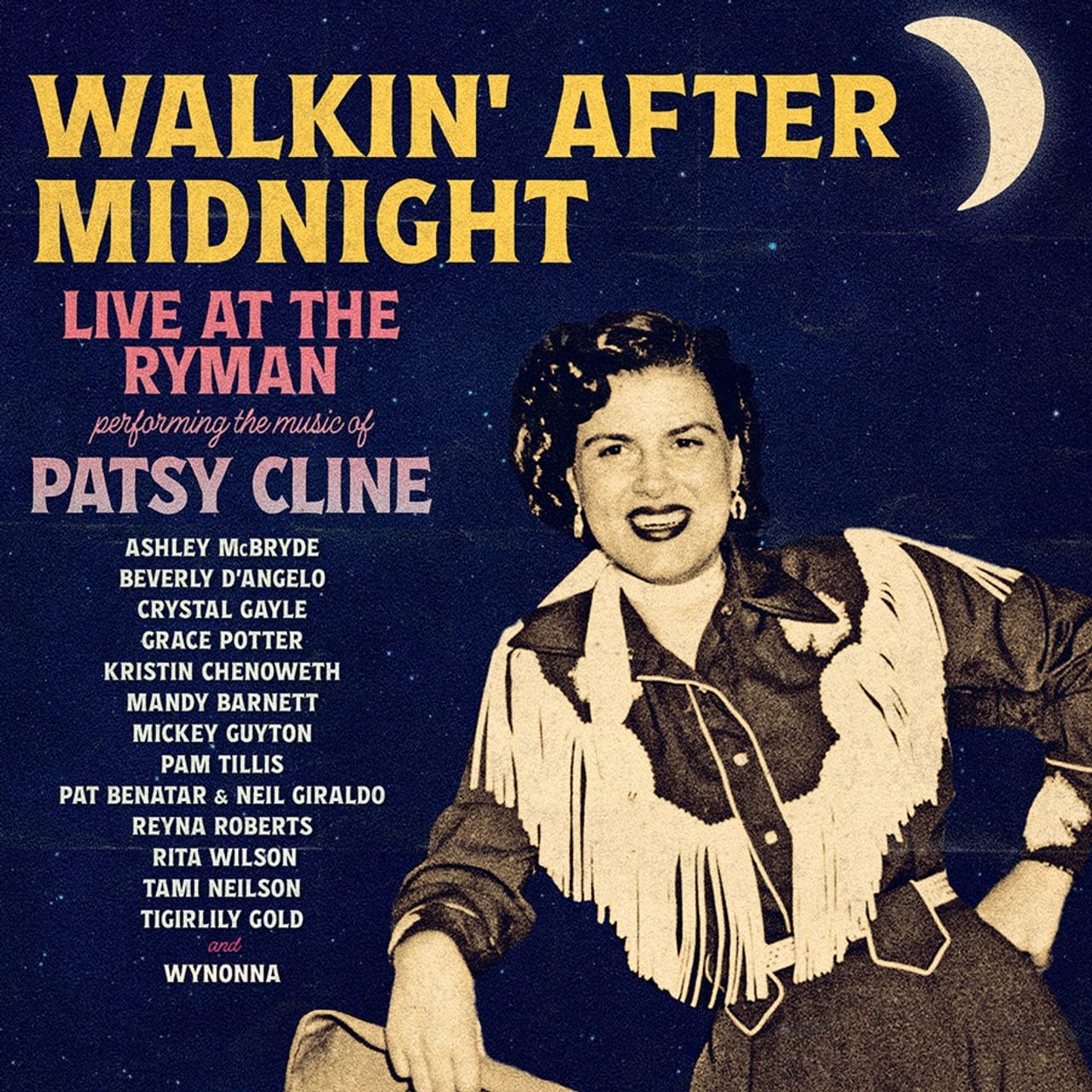 Patsy Cline Tribute ‘Walkin’ After Midnight: Live at the Ryman’ Features Covers from Grace Potter, Wynonna Judd, Pat Benatar and More