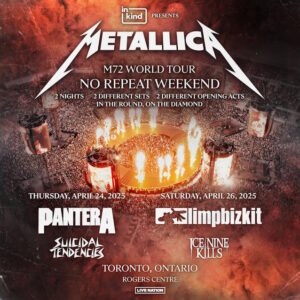 METALLICA Shares Pro-Shot Video Of 'Holier Than Thou' Performance From Toronto Concert During 2025 'M72' Tour