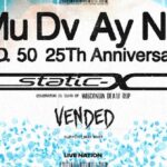 MUDVAYNE Announces 'L.D. 50' 25th-Anniversary Tour With STATIC-X And VENDED