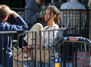 Malia Obama is seen on January 25, 2022 in Los Angeles, California. (Photo by Bellocqimages/Bauer-Griffin/GC Images)