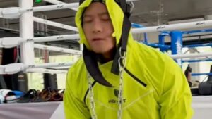 Zhao Honggang training