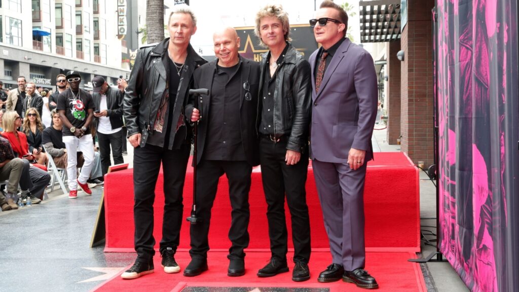 Matt Pinfield Hosts Green Day Walk of Fame Ceremony: Watch