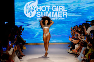 Hot Girl Summer by Megan Thee Stallion at Paraiso Miami Swim Week - Runway