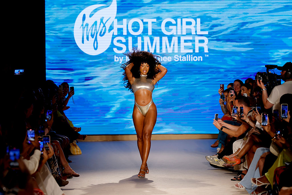 Hot Girl Summer by Megan Thee Stallion at Paraiso Miami Swim Week - Runway