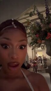 Megan Thee Stallion at the Met Gala.