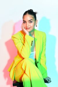 Melissa Barrera poses in the IMDboat Exclusive Portrait Studio at San Diego Comic-Con 2024 at The IMDb Yacht on July 26, 2024 in San Diego, California.  (Photo by Vivien Killilea/Getty Images for IMDb)