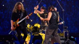 Metallica performs during the M72 World Tour
