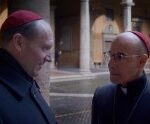 Ralph Fiennes and Stanley Tucci in 'Conclave'