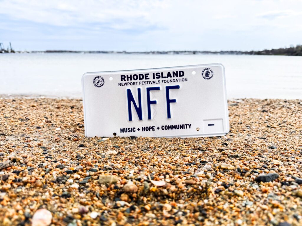 Newport Festivals Foundation Unveils Custom License Plates Benefiting Free Music Lessons Program