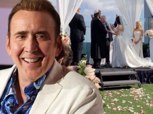 nic cage weston cage wedding getty instagram