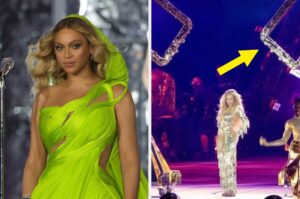 People Are Shocked After Beyoncé Seemingly Experienced A Terrifying Stage Malfunction Involving Literal Robots