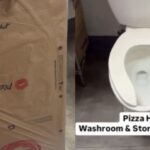 Pizza Hut responds after viral video shows restautant storing food supplies in bathroom