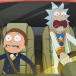 Morty and Rick scream in a flying car in season 8