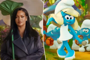 Rihanna releases 'Friend of Mine' song for 'Smurfs' movie