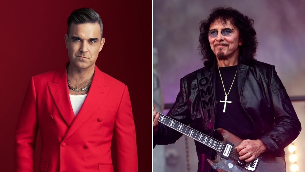 Robbie Williams Teams Up with Tony Iommi for New Song "Rocket"