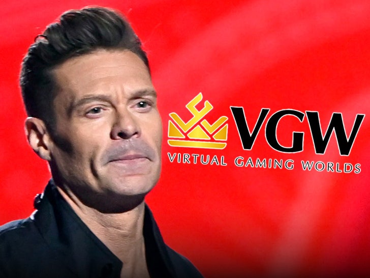 ryan seacrest VGW games sued main getty