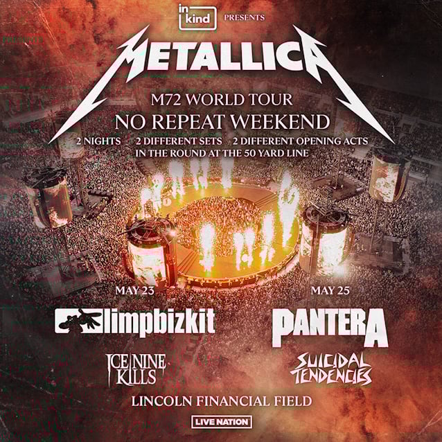 See PANTERA's Entire Performance In Philadelphia As Support Act For METALLICA