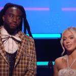 Shaboozy and Megan Maroney at the AMAs.