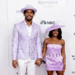 Jonathan Owens and Simone Biles attend Kentucky Derby 151