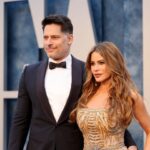 Joe Manganiello and Sofía Vergara attend the 2023 Vanity Fair Oscar Party on March 12, 2023, in Beverly Hills, California.