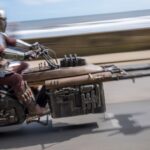 Mandalorian-and-his-speeder-bike