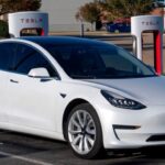 Tesla charging station