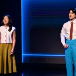 Helen J Shen and Darren Criss in Broadway's "Maybe Happy Ending."