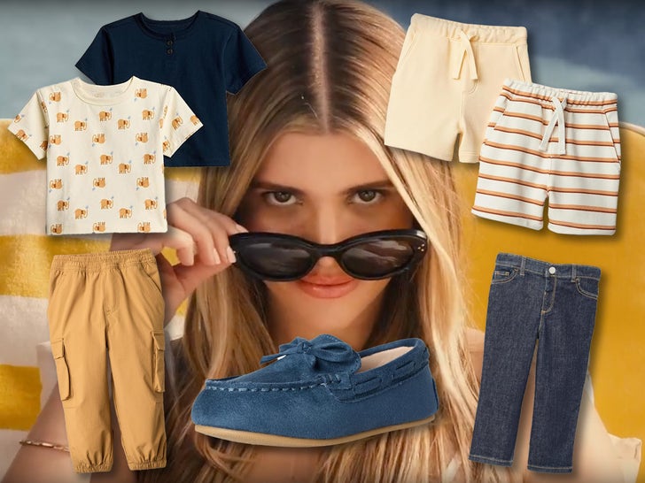 Sofia Richie Alongside Her Clothing Line And Boys Clothes Available On Amazon