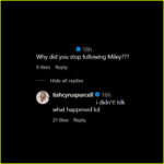 Tish Cyrus comment